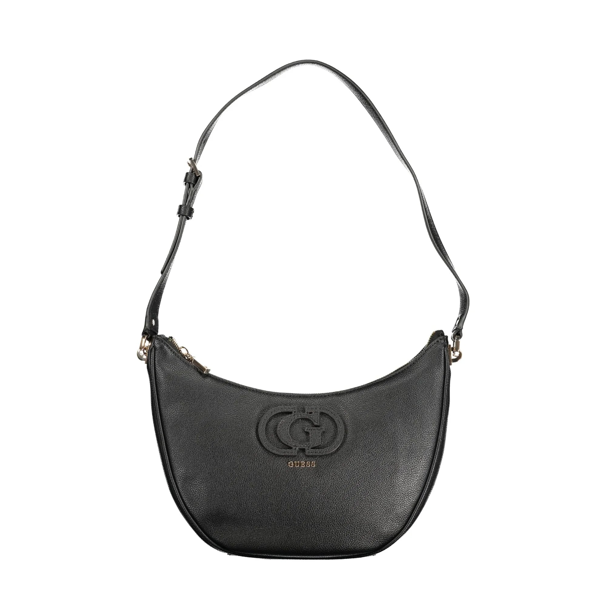 Guess Jeans Borsa a Tracolla Donna Nera Chiusura con Zip Borse Nero - foto prodotto